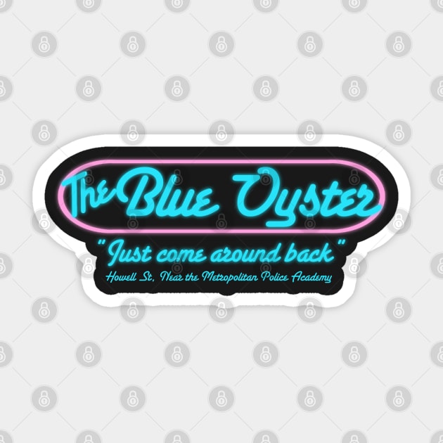 The Blue Oyster Sticker by PopCultureShirts